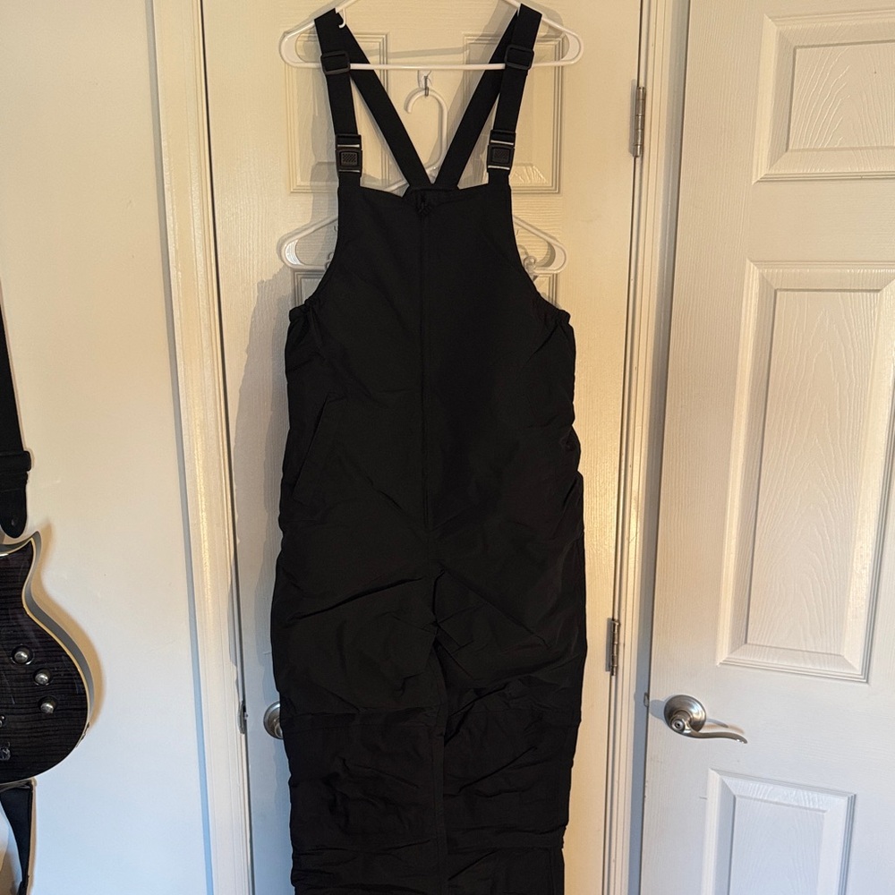 Lands' End Youth Black Snow Pants
